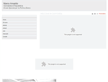 Tablet Screenshot of marcoansaldo.com